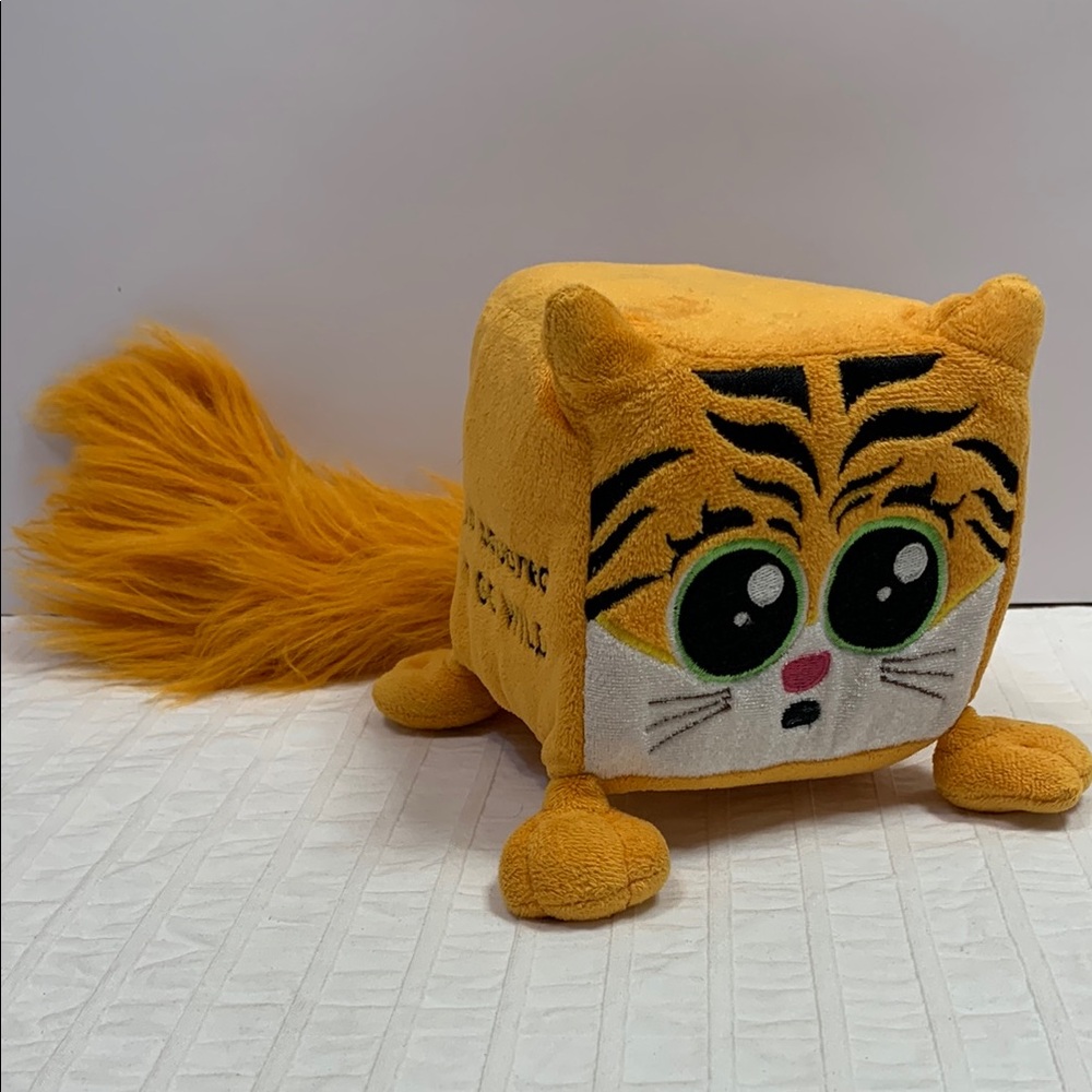 Squaredy Cat Tiger Lily Plush Cube Cat by Gund